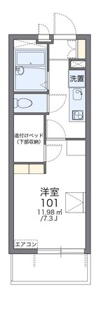 レオパレス中宗岡ドゥーエ41240の物件間取画像